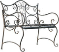 Tuinbank - Elegante Bank - Tijdloze Eyecatcher in de Serre Kleur bronzen
