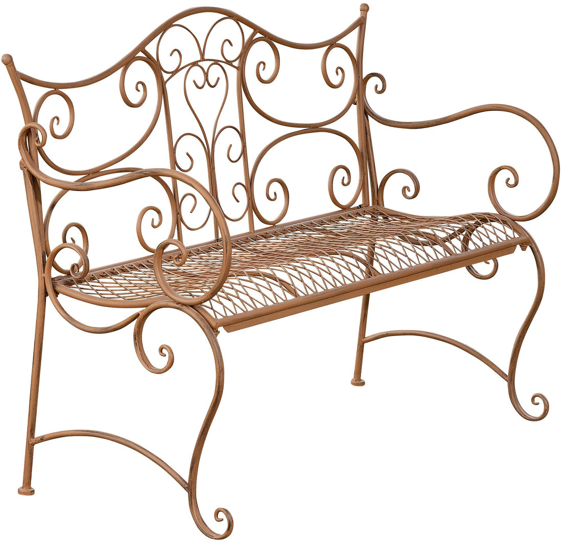 Tuinbank - Elegante Bank - Tijdloze Eyecatcher in de Serre Kleur bronzen