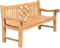 Teakhouten Tuinbank - Buitenbank - Duurzaam Ergonomisch Comfort Kleur teak Maat