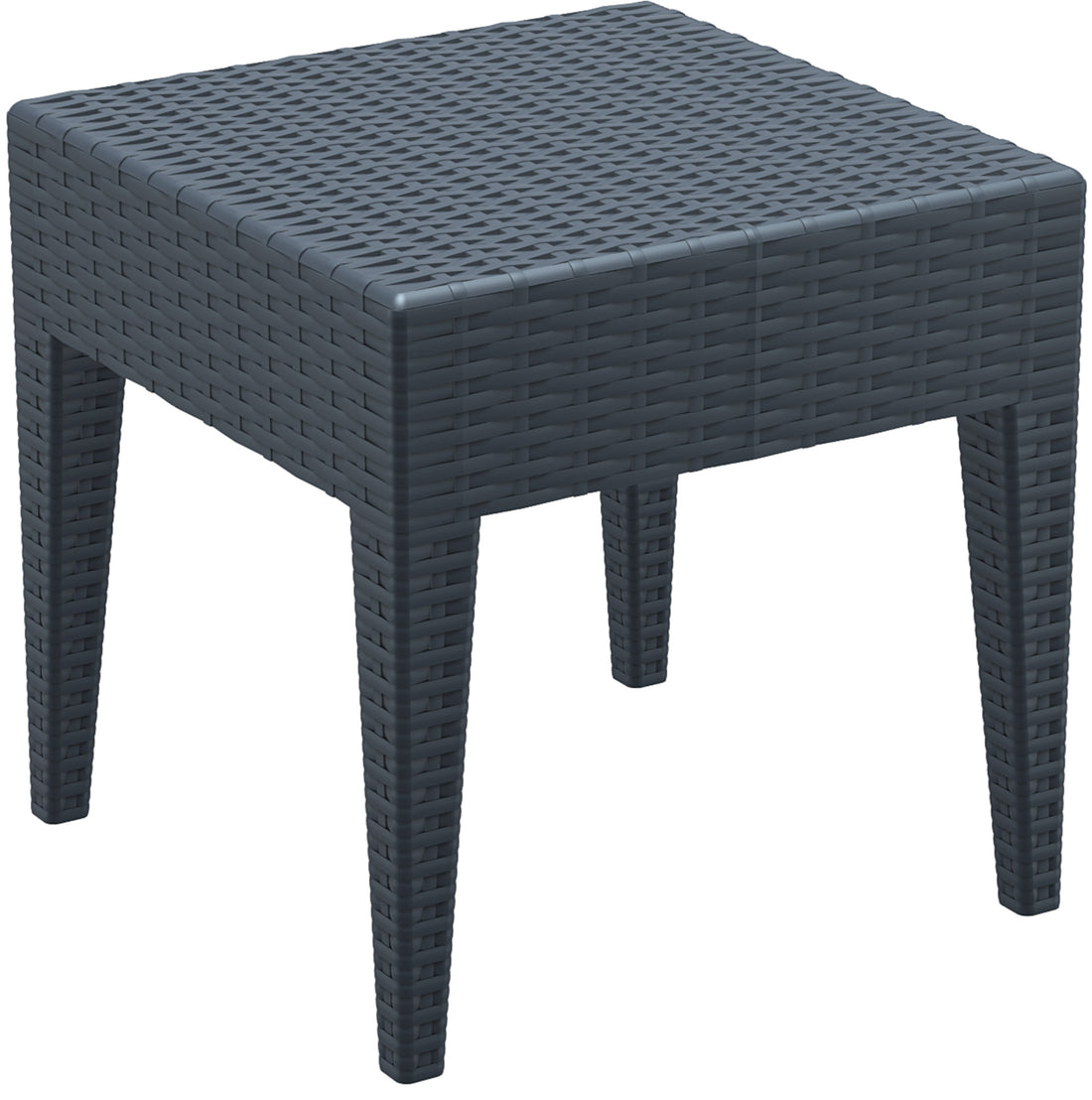 Tuin Lounge Tafel - Buitenmeubilair - UV-bestendig & Waterdicht, Roestvrije Tafels Kleur donkergrijs Maat