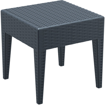 Tuin Lounge Tafel - Buitenmeubilair - UV-bestendig & Waterdicht, Roestvrije Tafels Kleur donkergrijs Maat