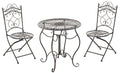 Klassieke Bistroset - Nostalgische Tuinset - Extreem Stabiel Design Kleur brons