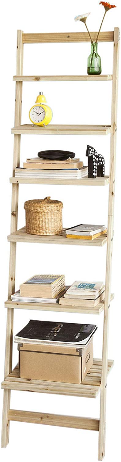 Houten Opbergplank - Displaystandaard - Organisator - Multifunctioneel - Milieuvriendelijk - 41 cm x 30 cm x 165 cm