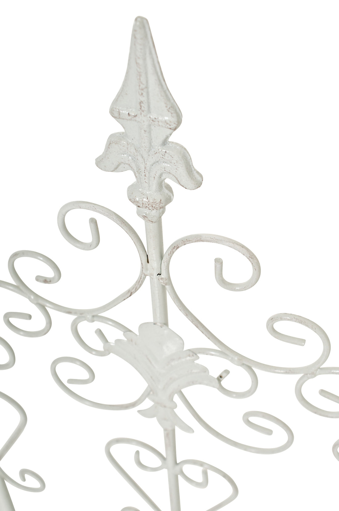 Metalen Klimplantenrek - Groene Rozensteun - Duurzaam Coating Kleur wit