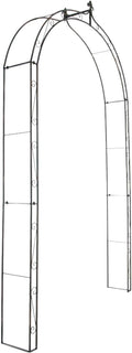 Elegante Tuinboog, Klimplant Ondersteuning, Gepoedercoat Ijzer Kleur bronzen