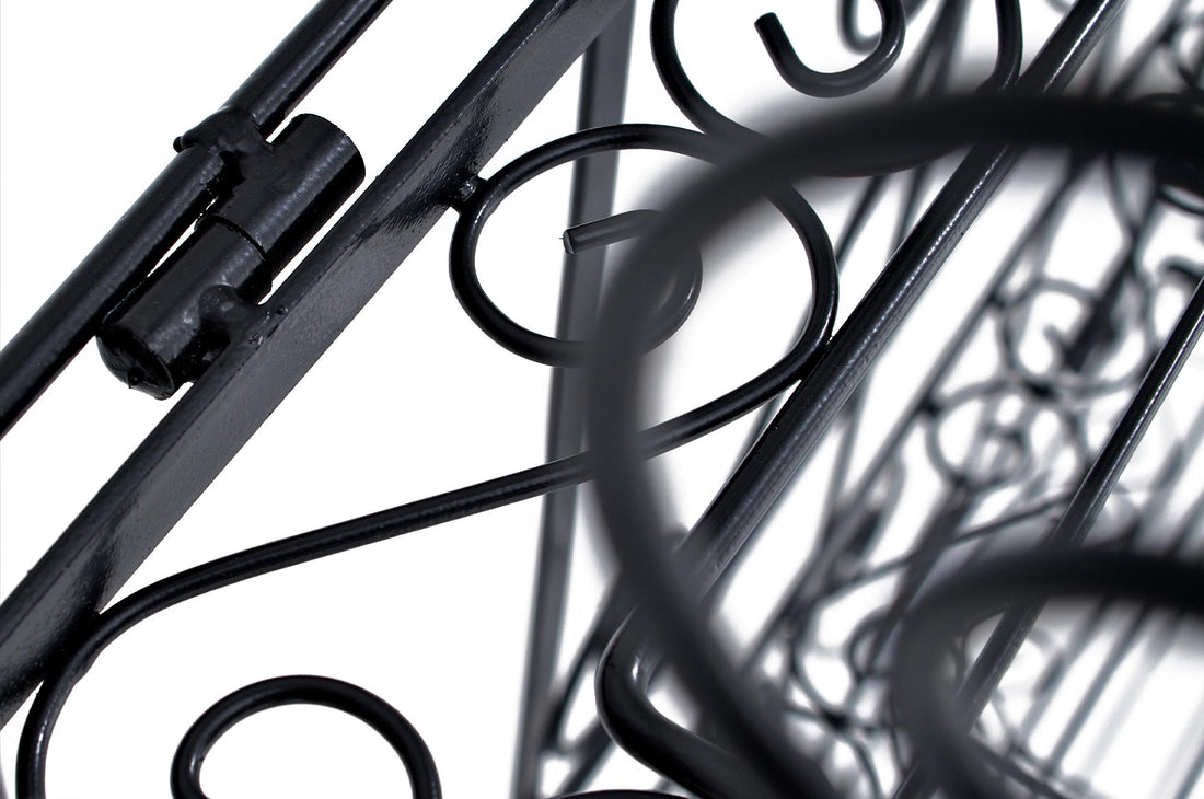 Landhuisstijl Vouwplank - Boerderijdecor - Extreem Duurzaam en Stabiel Kleur zwart