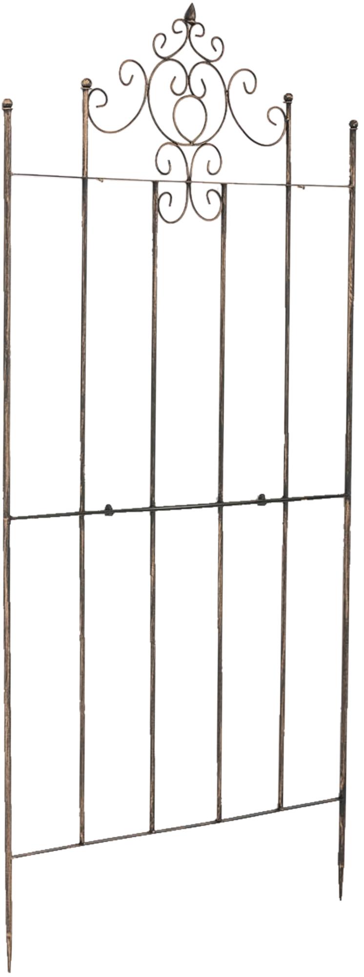 Klassiek Metaal Klimrek - Tuiniersstructuur - Stijlvol Vrijstaand Design Kleur bronzen