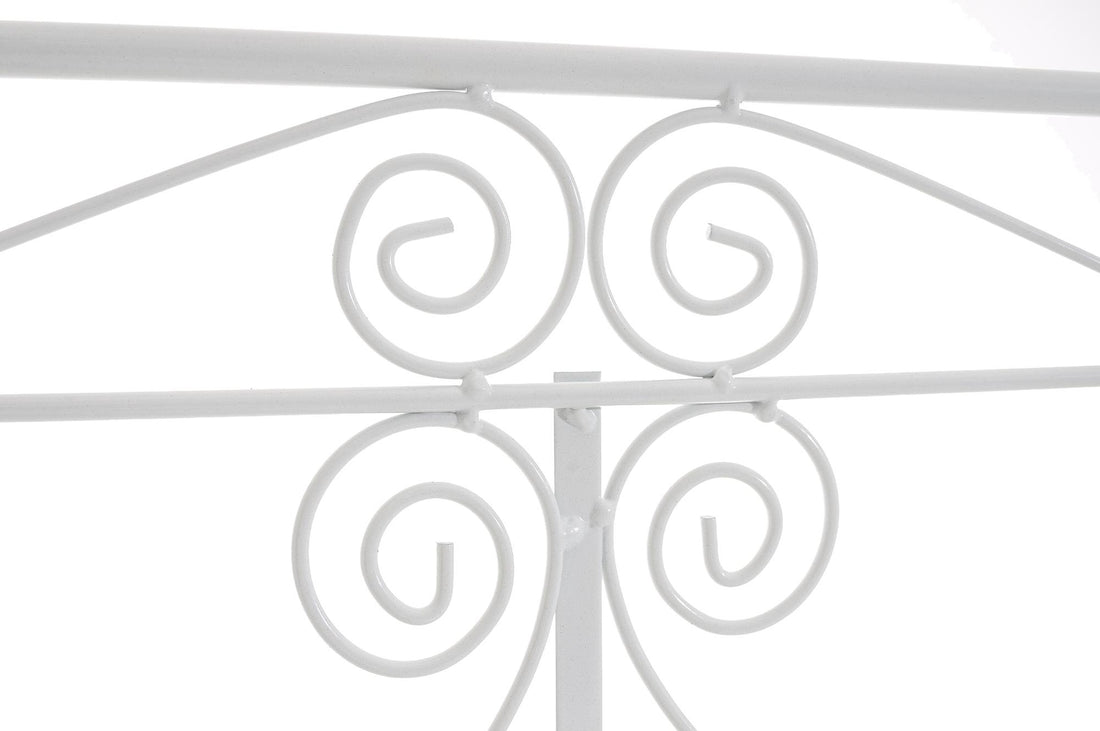 Opvouwbaar Plantenrek - Bloemenrek - Duurzaam IJzerontwerp, Landelijke Stijl Kleur wit