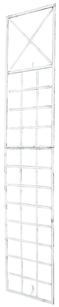 Klimrek voor klimplanten - Plantsteun - Antieke Patina Stijl, Perfect voor Muurdecoratie Kleur antiek wit
