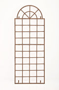 Klimrek IJzeren Trellis - Decoratief Plantenrek - Elegante Antieke Patina Afwerking Kleur antiek bruin