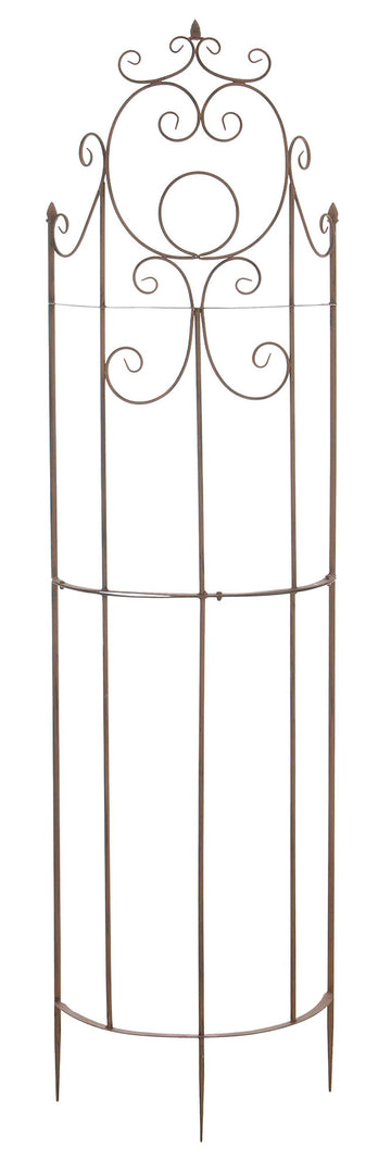 Rankhulp Landelijke Stijl - Klimhulp - Handgemaakt IJzer, Perfect voor Tuinontwerp Kleur antiek bruin
