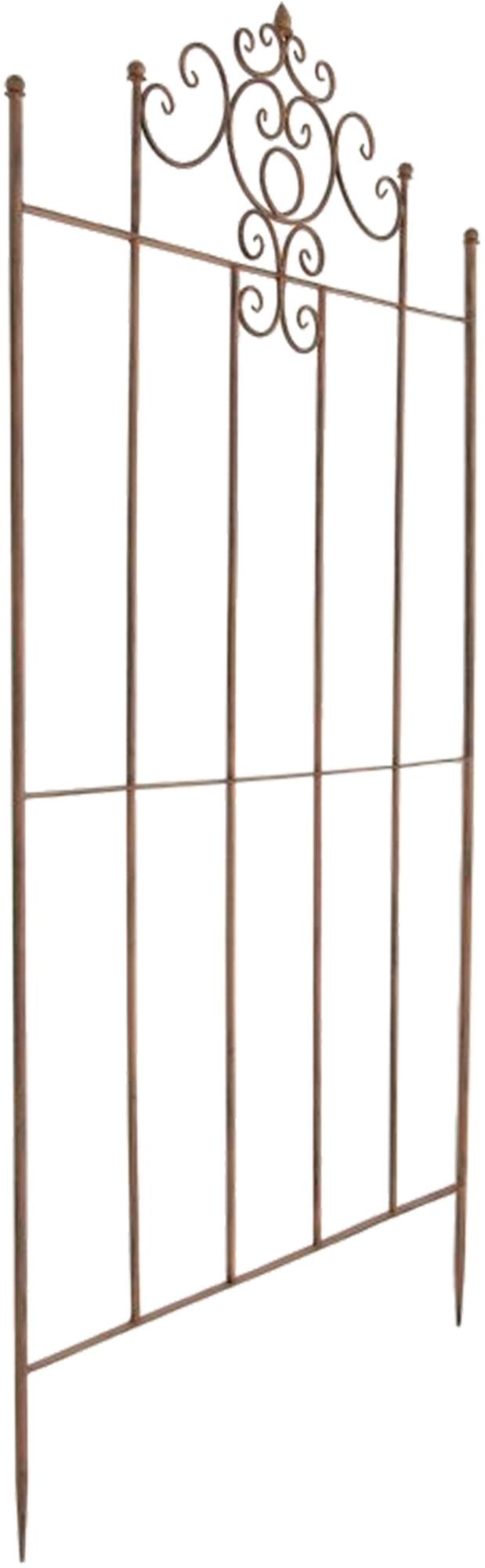 Klassiek Metaal Klimrek - Tuiniersstructuur - Stijlvol Vrijstaand Design Kleur antiek wit