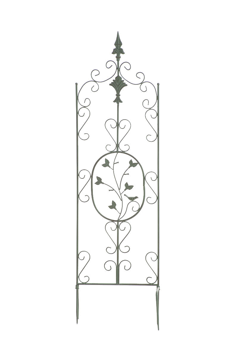 Metalen Klimplantensteun, Klimplantenrek, Weerbestendig Design Kleur antiek-groen