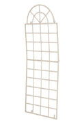 Klimrek IJzeren Trellis - Decoratief Plantenrek - Elegante Antieke Patina Afwerking Kleur antiek-creme