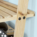 Houten Opbergplank - Displaystandaard - Organisator - Multifunctioneel - Milieuvriendelijk - 41 cm x 30 cm x 165 cm