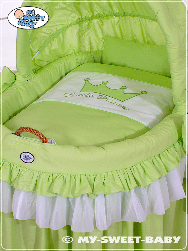 Wiege, Kinderwagenkorb, Babybett – handgefertigt, geräumige Liegefläche für eine sichere Schlafumgebung