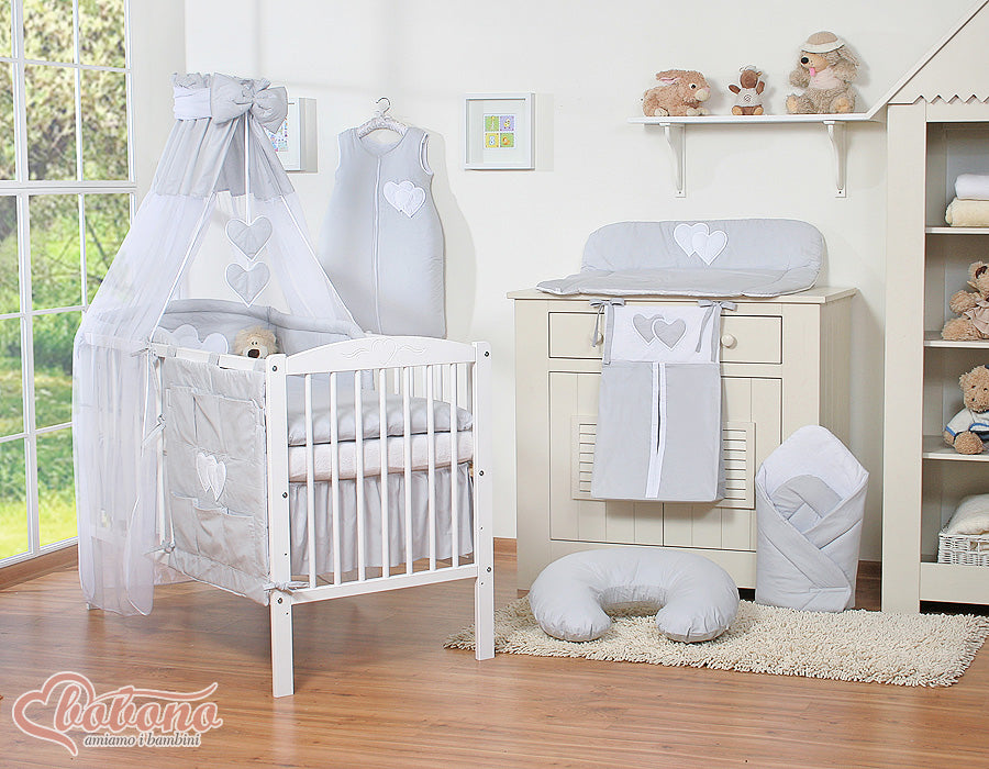 Himmelsäng i chiffong - babysängsgardin - elegans och skydd mot ljus och drag