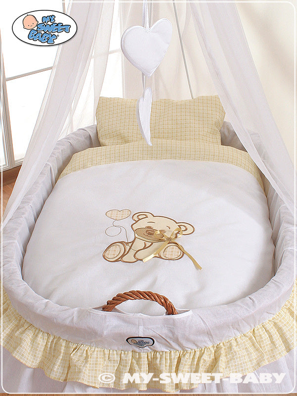 4-delige hoeslaken set - beddengoedset - 100% katoen, perfect voor gevoelige babyhuid