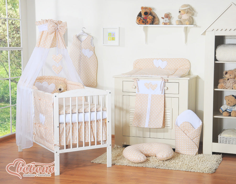 Chiffonghimmel - spjälsängshimmel - luftigt skydd mot ljus och drag