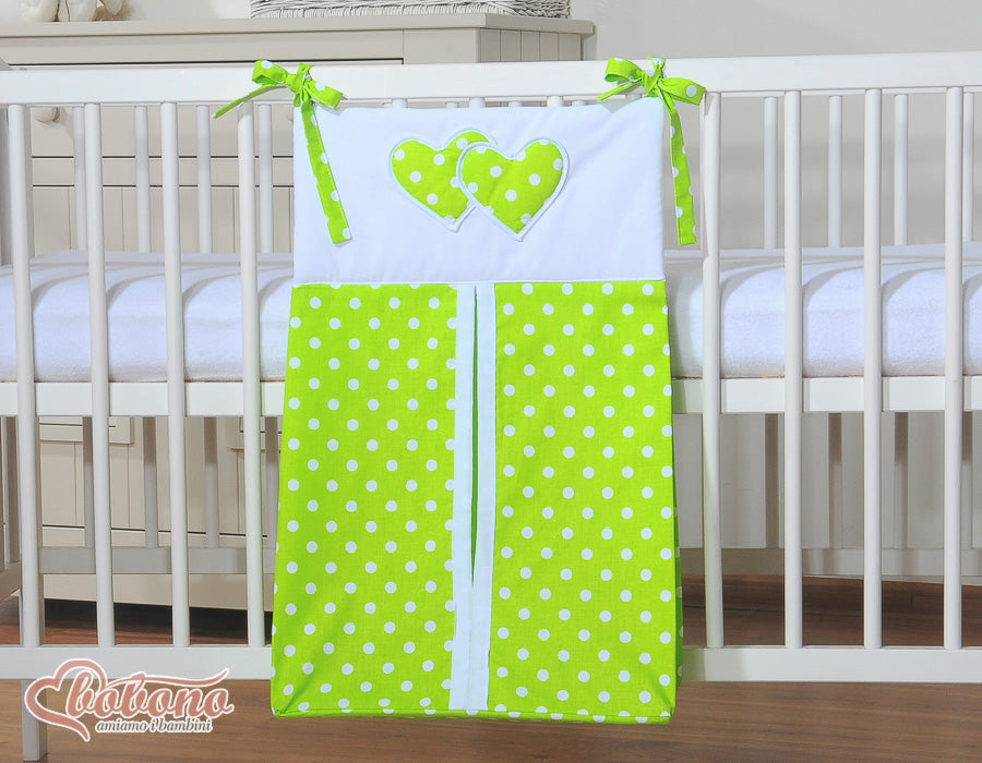 Blöjväska - förvaringspåse - Hängande, 100% bomull, tvättbar, enkel att fästa