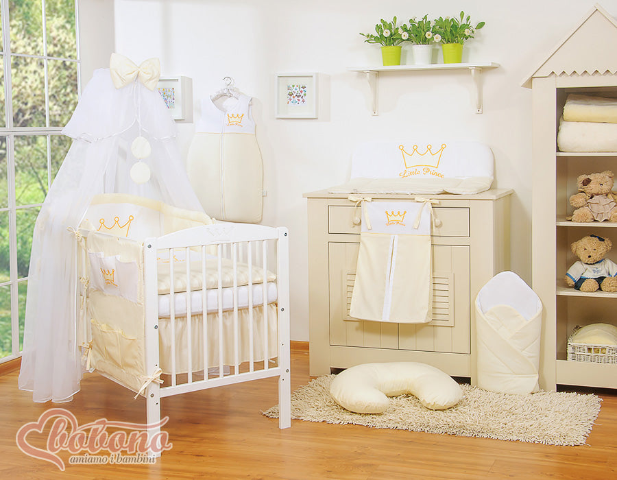 5-delige kinderbeddengoedset met klamboe - kinderset - veilige en comfortabele wiegbescherming