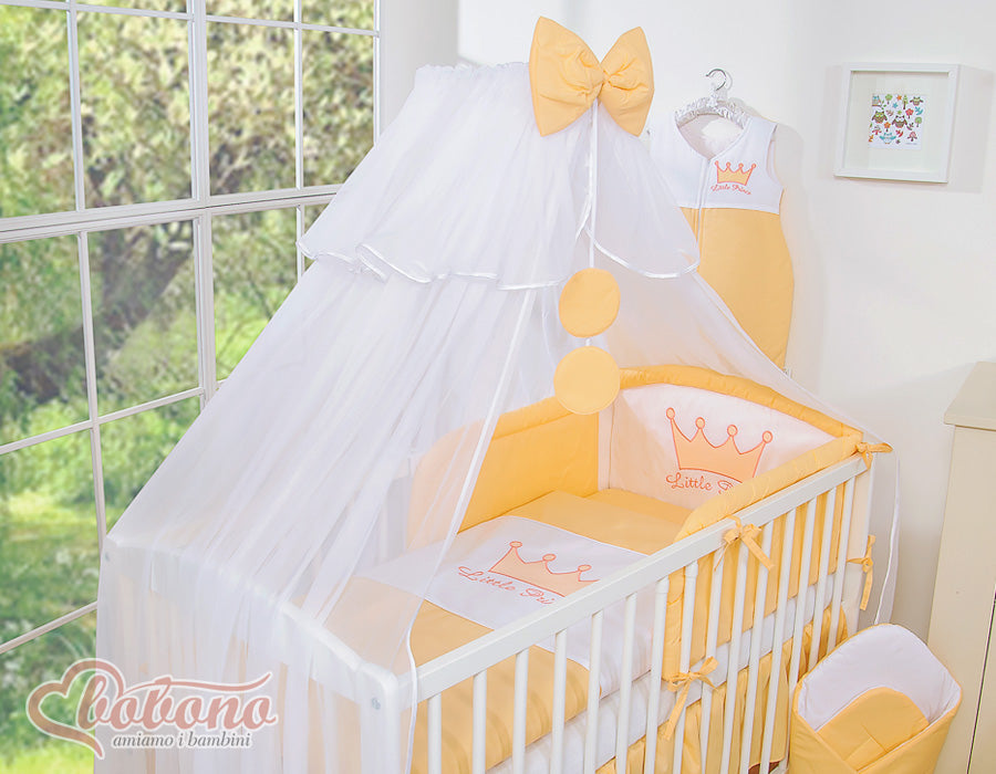 Groot chiffon klamboe voor babybedje - insectenbescherming - decoratief en ademend canopy