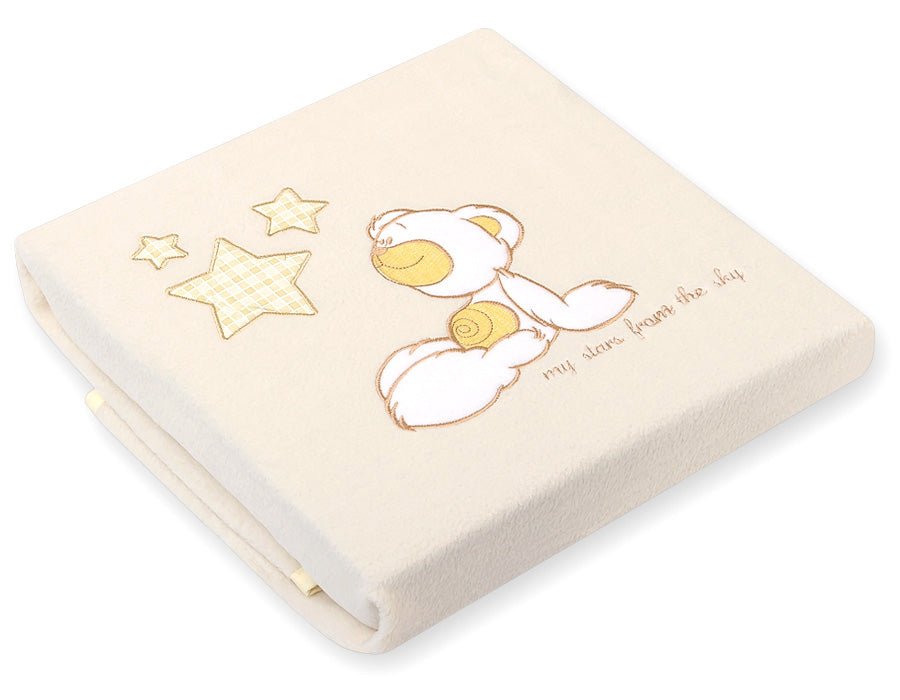 Polar fleece babyfilt - babyfilt - extra varm och mjuk för spjälsäng och barnvagn