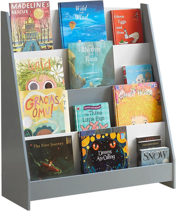 Kinderen Kinderboekenkast Boekenplank Opbergplank Rack Organizer Houder met 4 planken