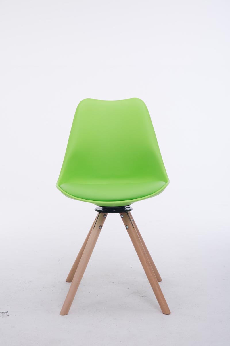Eetkamerstoel - Bezoekersstoel - Elegant Design, Uitstekend Zitcomfort Kleur groen