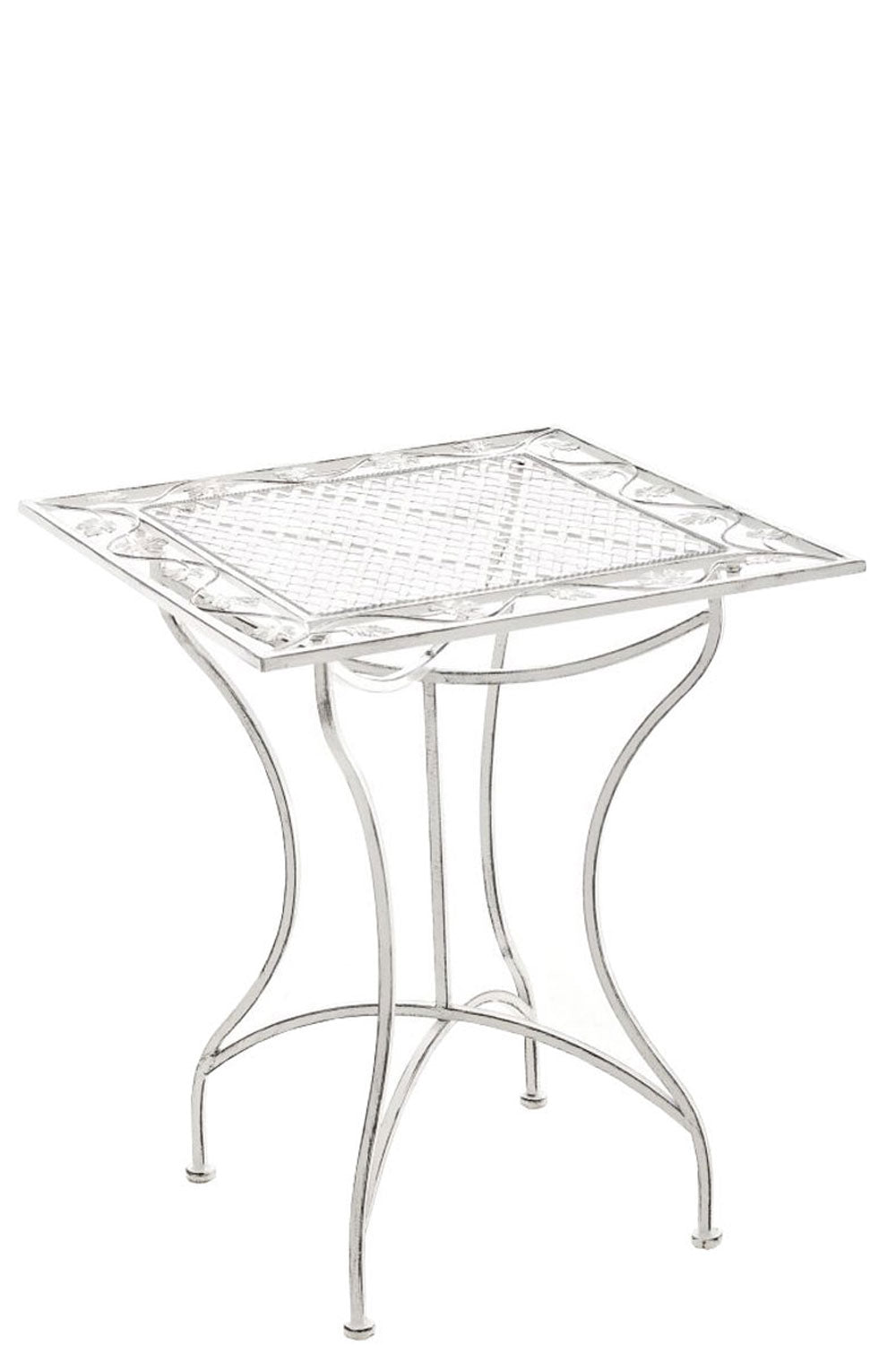 Nostalgische IJzeren Tafel - Vintage Stijl - Extreem Stabiel Kleur antiek wit
