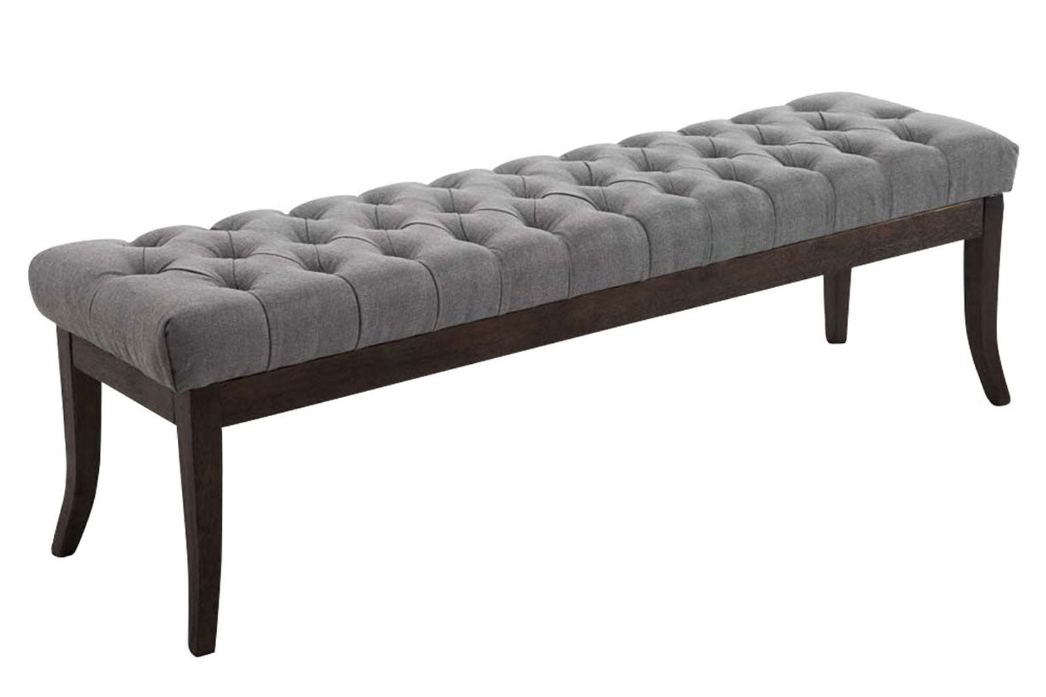 Stoffen Zitbank - Designer Bank - Elegante Extra Zitruimte voor Gasten Kleur grijs Maat