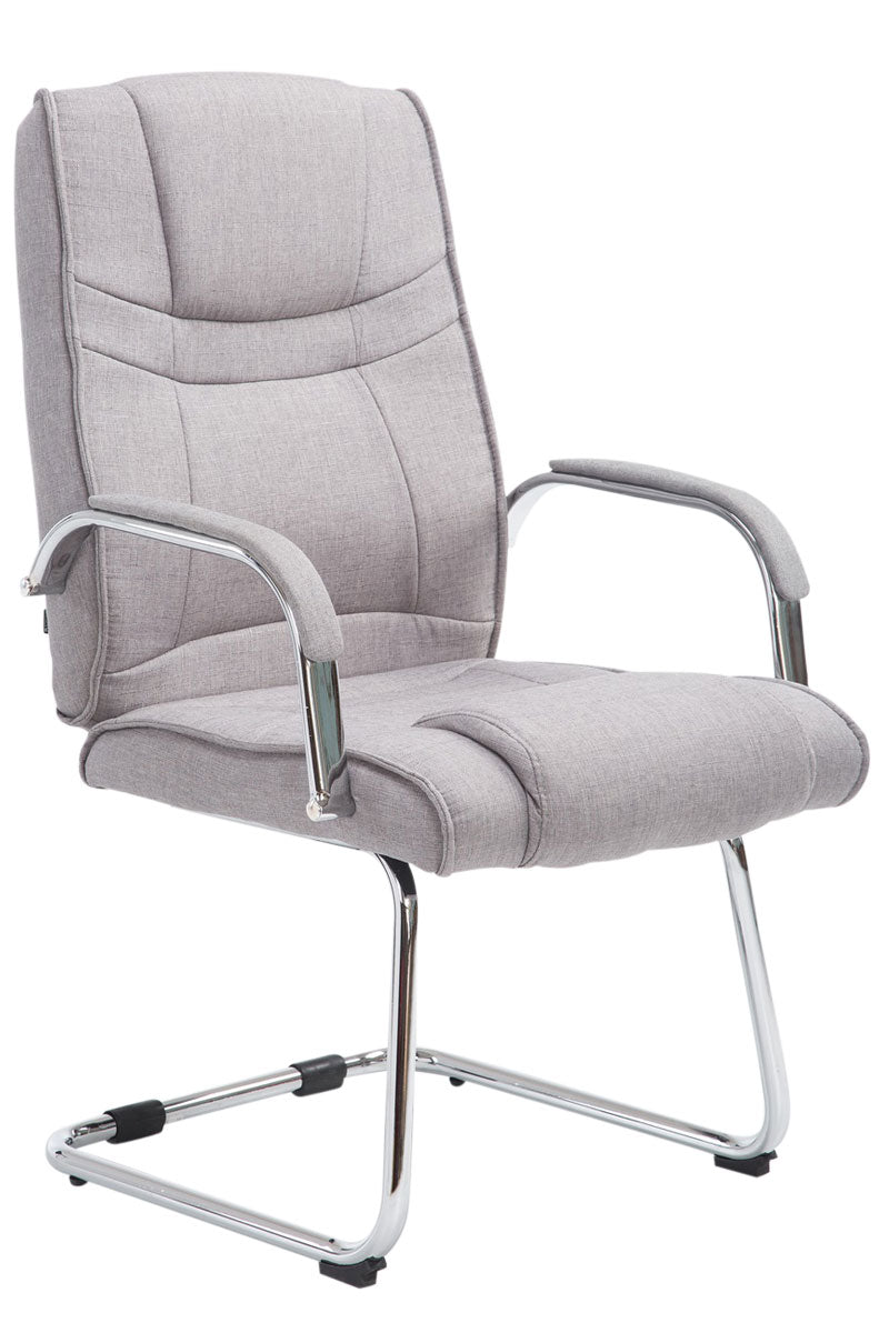 Moderne Ergonomische Schommelstoel - Bezoekersstoel - Veiligheid tot 180 kg Kleur donkergrijs