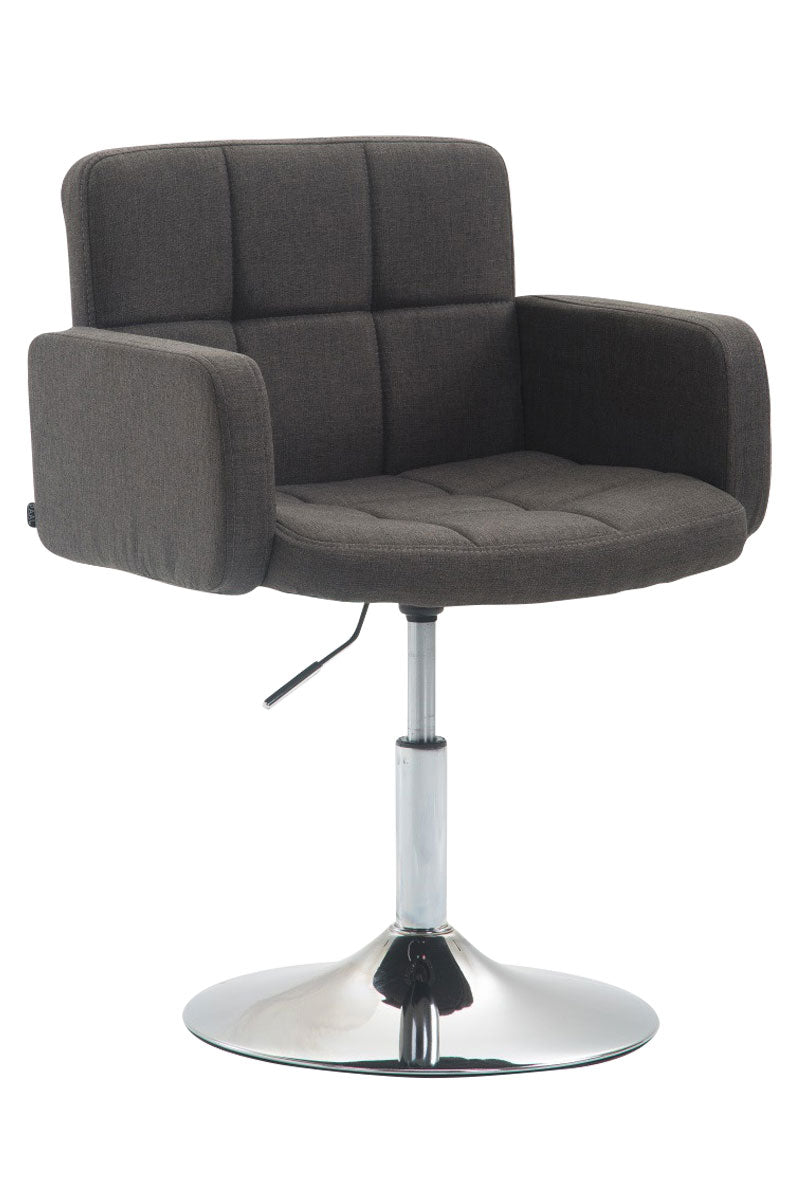 Stijlvolle Kubusvormige Lounger - Fauteuil - 360° draaibaar en in hoogte verstelbaar Kleur crème