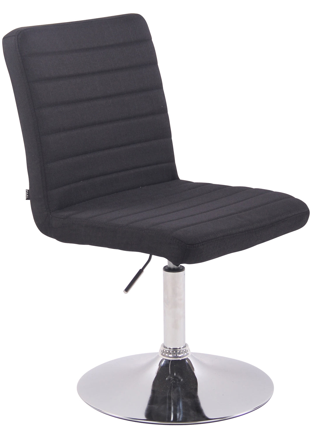 Eetkamerstoel - Stijlvolle Beklede Stoel - Onderhoudsvriendelijke Stof - Moderne Design Kleur zwart
