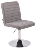Eetkamerstoel - Stijlvolle Beklede Stoel - Onderhoudsvriendelijke Stof - Moderne Design Kleur grijs
