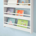 Wandgemonteerde 4-lagen Kinderen Kinderboekenkast Boekenplank - Opbergrek - 60x12x80cm