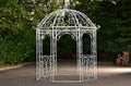Plantenpaviljoen - Tuinpaviljoen - Stijlvol Ontwerp, Uiterst Stabiel Ijzer Kleur antiek wit