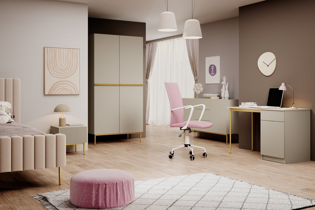 Nicole bureau 120 cm met lade - functioneel & stijlvol | Kleur: Kasjmier | Maat: 120x75x55 cm