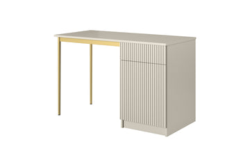 Nicole bureau 120 cm met lade - functioneel & stijlvol | Kleur: Kasjmier | Maat: 120x75x55 cm