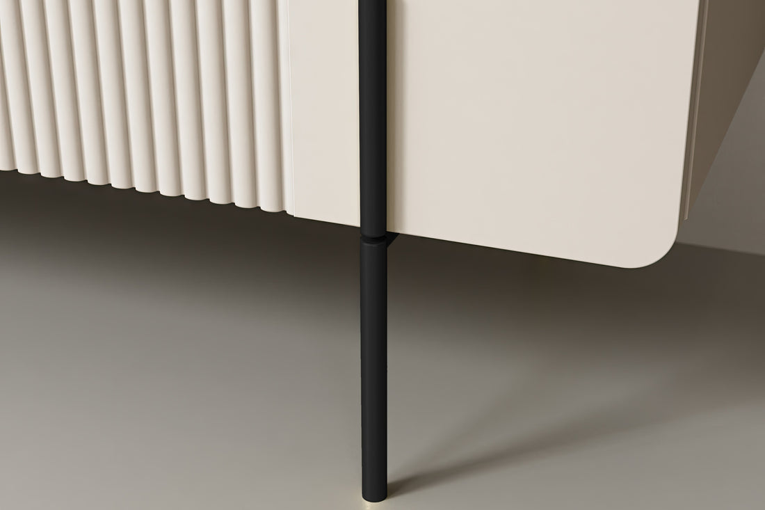 Malmi TV-meubel 150 cm - Modern design met geruisloze sluiting | Kleur: Cashmere | Maat: 150x57x42