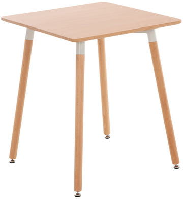 Keukentafel Viborg - Houten eettafel | Kleur: natura | Afmetingen: 60x60x70 cm