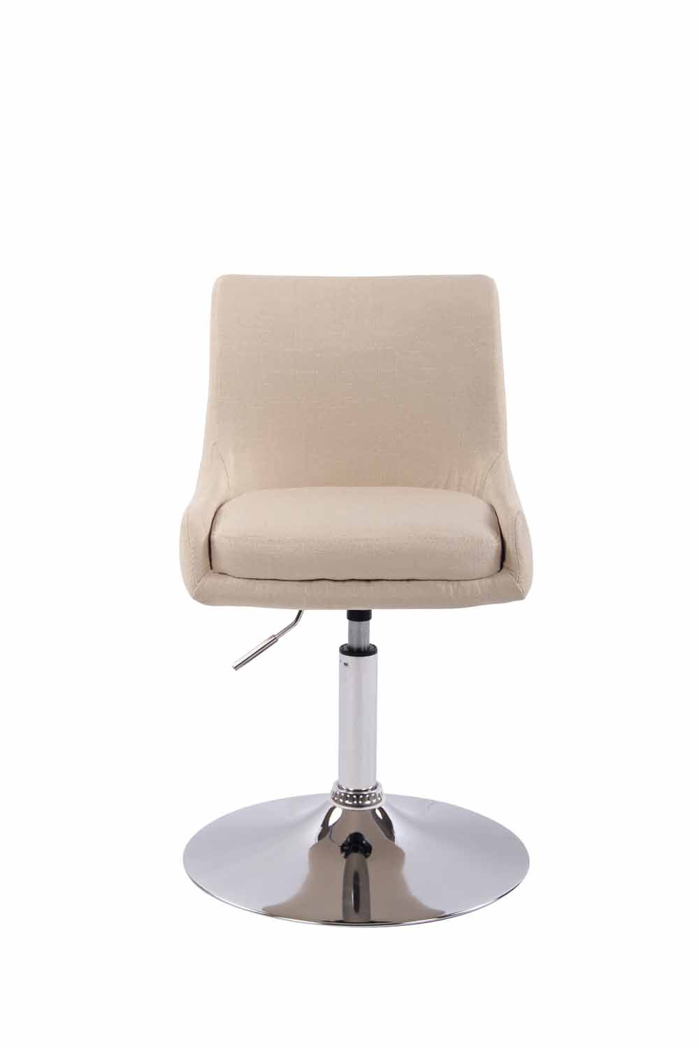 Loungestoel, Draaistoel, 360° Comfort - Stofbekleding Modern Design Kleur crème