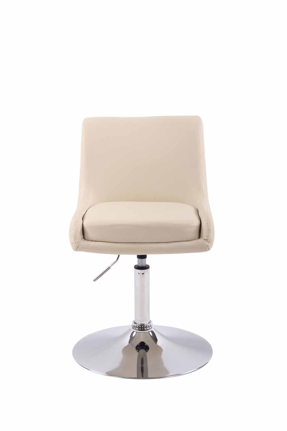 Kunstleren Loungestoel - Fauteuil - 360° Draaibaar Comfort Kleur crème