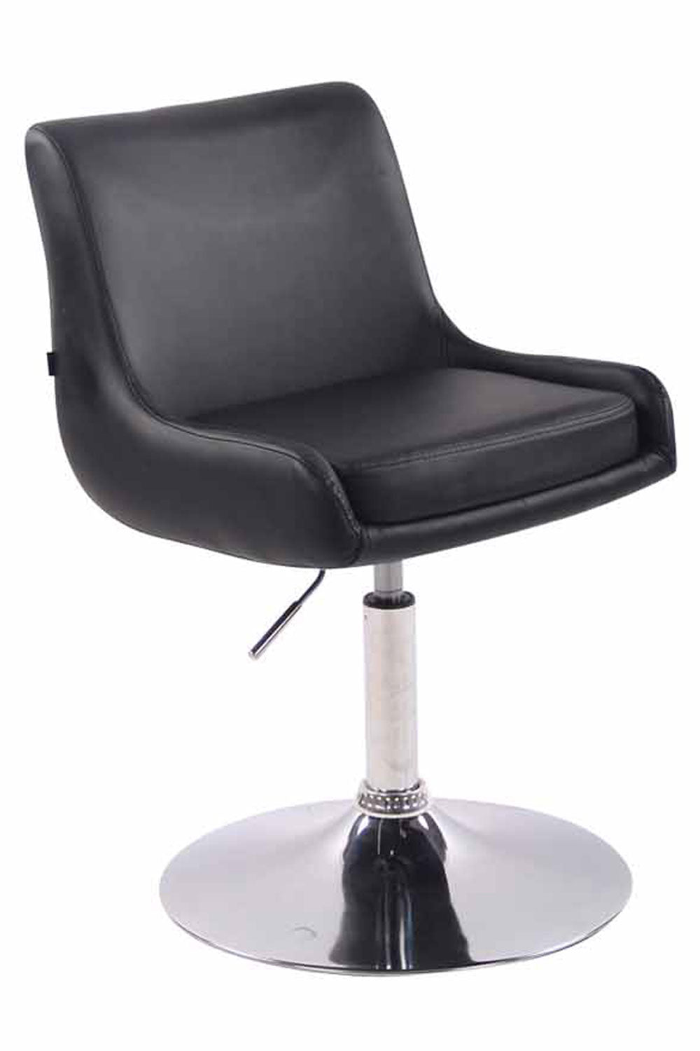 Club-loungestoel - Fauteuil - Optimaal Comfort en 360° Draaibaar Kleur zwart