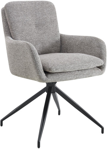 Eetkamerstoel Pickett Stof - Draaibaar | Kleur: Taupe | Afmetingen: 58x63x85 cm