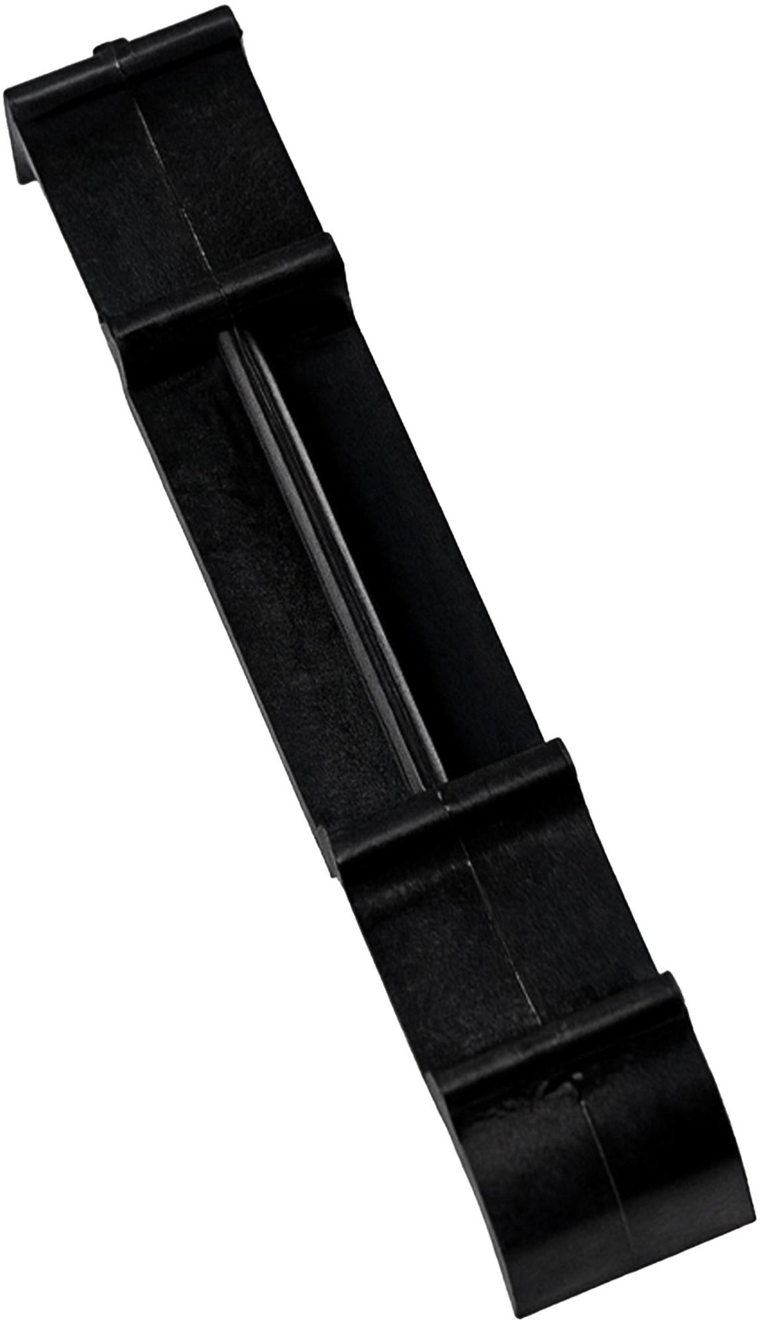 10-teiliges Set Stuhlverbinder aus Kunststoff | Farbe: Schwarz | Abmessungen: 18x4x2,5 cm