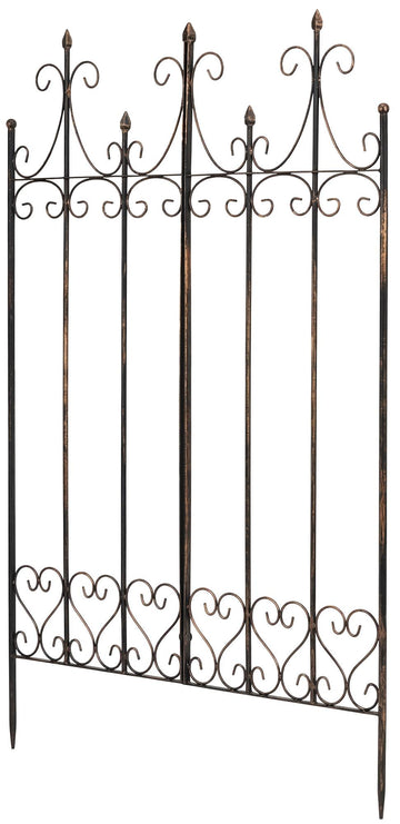 Plantensteun voor Klimplanten Flieder | Kleur: Bronzen | Afmetingen: 100x2x150 cm