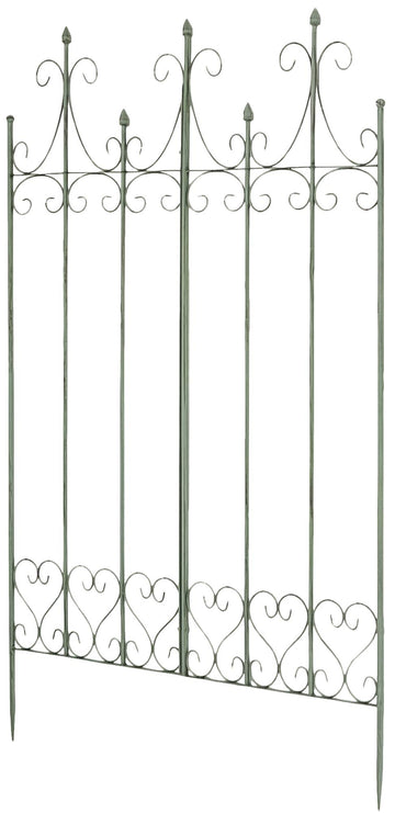 Plantensteun voor Klimplanten Flieder | Kleur: antiek/groen | Afmetingen: 100x2x150 cm
