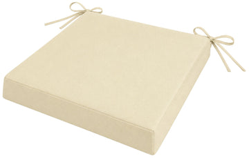 Zitkussen tuinstoel Sibell of Kiran | Kleur: creme | Afmetingen: 40x37x5 cm