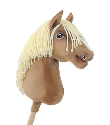 Super Hobby Horse - stokpaardje Haflinger A3 - extra groot, handgemaakt, realistische uitstraling